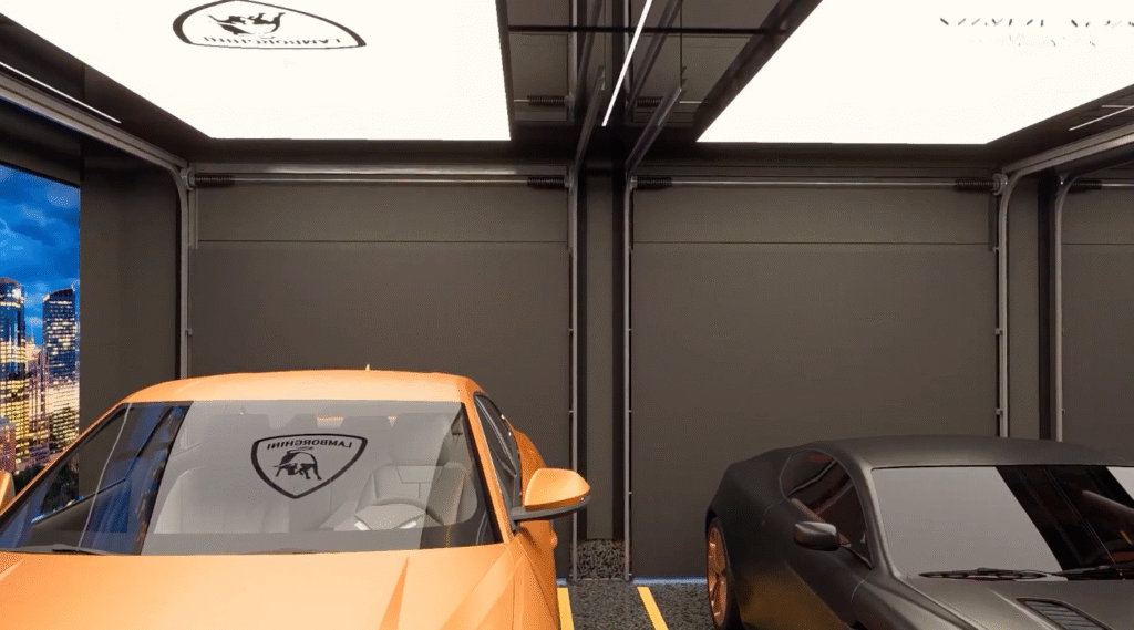 Space Ceiling Garage